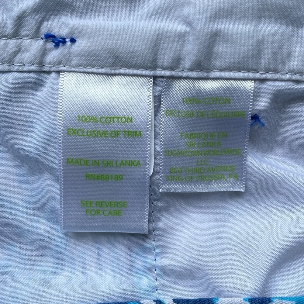 Lilly Pulitzer Cocoanut Walk Crop Pants Size 2 - Picture 9 of 10